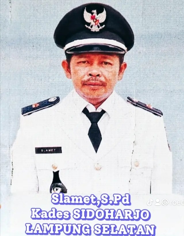 Program Ketahanan di Desa Sidoharjo Diduga Jadi Ajang Korupsi Kades Slamet,S.Pd